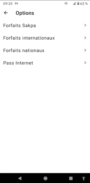 forfait voix